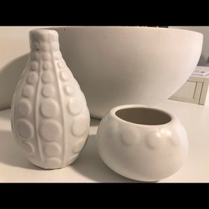 Two Jonathan Adler pottery pieces